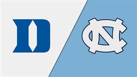 duke vs unc game today